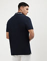 Tommy Hilfiger Neck Branded Cotton Polo Shirt