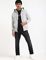 Tommy Hilfiger Solid Regular-Fit Cotton Hodded Sweatshirt