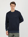 Tommy Hilfiger Pima Organic Cotton Cash 2 Tone Sweater