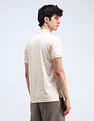 Flying Machine Printed Regular Fit Polo Shirt