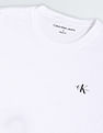 Calvin Klein Jeans Crew Neck Logo T-Shirt - Pack Of 2