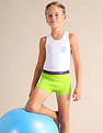 USPA Innerwear Boys Solid Cotton Spandex EKT03 Trunks - Pack Of 2