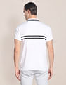 U.S. Polo Assn. Striped Collar Zipper Polo Shirt