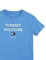 Tommy Hilfiger Boys Blue Logo T-Shirt