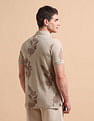 U.S. Polo Assn. Denim Co. All-Over Printed Pure Cotton Polo Shirt
