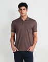 Arrow Newyork Pure Cotton Abstract Polo Shirt
