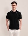 U.S. Polo Assn. Slim Fit Solid Polo Shirt