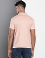 Calvin Klein Solid Cotton Curved Logo Polo Shirt