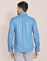 U.S. Polo Assn. Birdseye Dobby Textured Solid Shirt
