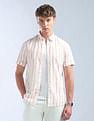 Flying Machine Vertical Striped Slim Fit Shirt
