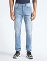 Flying Machine Stone Wash Mid Rise Jeans