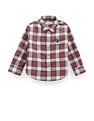 U.S. Polo Assn. Kids Boys Plaid Check Oxford Shirt