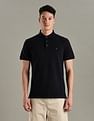 Tommy Hilfiger Solid Slim-Fit Cotton Polo T-Shirt