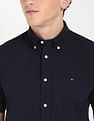 Tommy Hilfiger Solid Regular-Fit Poplin Woven Shirt