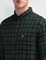 U.S. Polo Assn. Denim Co. Slim Fit Tartan Checked Shirt