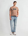Arrow Newyork Crew Neck Brand Print T-Shirt