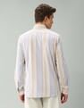 Arrow Sport Air Soft Manhattan Slim Fit Vertical Striped Shirt