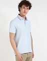 Tommy Hilfiger Solid Regular-Fit Cotton Polo Shirt
