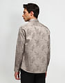 Arrow Slim Fit Textured Pattern Shirt