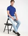 Tommy Hilfiger Solid Regular-Fit Cotton Polo T-Shirt