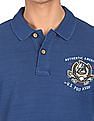 U.S. Polo Assn. Denim Co. Printed Short Sleeve Polo Shirt
