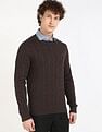 Tommy Hilfiger Cable-Knit Regular-Fit Cotton Sweater