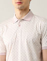 Arrow Geometric Printed Regular Fit Polo Shirt