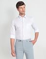Arrow Vertical Stripe Manhattan Slim Fit Shirt
