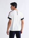 USPA Active Brand Embossed Slim Fit T-Shirt