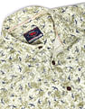 Flying Machine Abstract Print Cotton Shirt