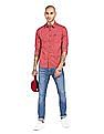U.S. Polo Assn. Denim Co. Spread Collar Printed Casual Shirt