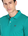 Arrow Solid Cotton Pique Polo Shirt