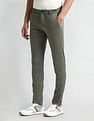Arrow Sport Slim Fit Geometric Patterned Trousers