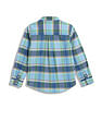 Tommy Hilfiger Boys Blue Tartan Checked Shirt