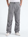 Flying Machine Mid Rise Loose Fit Cargo Pants