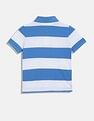 Tommy Hilfiger Kids Boys Multi Colorblock-Striped T-shirt for Fun Look