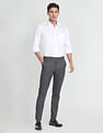Arrow Newyork Jackson Super Slim Fit Dobby Formal Trousers