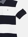 Tommy Hilfiger Kids Boys Multi Color-Block T-shirt for Bold Look