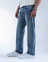 Flying Machine F-Jango Straight Fit Stone Washed Jeans