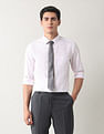 Arrow Textured Manhattan Slim Fit Shirt