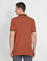 Arrow Sports Solid Cotton Polo Shirt