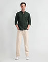 U.S. Polo Assn. Denim Co. Slim Fit Solid Shirt