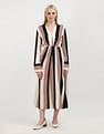 Tommy Hilfiger Global Striped Draped Midi Dress