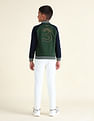 U.S. Polo Assn. Kids Boys Colour Block Raglan Sleeve Sweatshirt