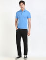 Tommy Hilfiger Solid Slim-Fit Cotton Polo Shirt