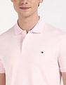 Tommy Hilfiger Solid Regular-Fit Cotton Polo Shirt