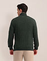 U.S. Polo Assn. High Neck Zipper Sweater