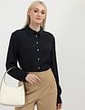 Tommy Hilfiger Regular Fit Spread Collar Shirt