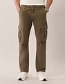 U.S. Polo Assn. Denim Co. Mid Rise Straight Fit Twill Cargos