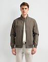 Arrow Sport Textured Regular fit Wind Cheater